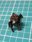 Vintage Canadian Mounted Police Gold Lapel Pin