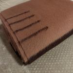 Hudson Bay Vintage Brown Wool Blanket 68” x 90”