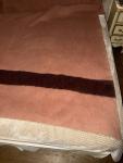 Hudson Bay Vintage Brown Wool Blanket 68” x 90”