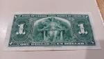 1937 Canadian $1 Banknote Vintage Money Collector's Item