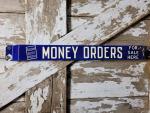 Vintage Canadian Pacific Express Money Order Sign
