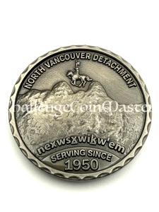 Royal Canadian Mounted Police Challenge Coin