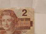 1986 Canadian $2 Banknote - Unique Collectible Note