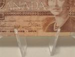 1986 Canadian $2 Banknote - Unique Collectible Note