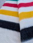 Hudson's Bay Vintage Wool Striped Blanket