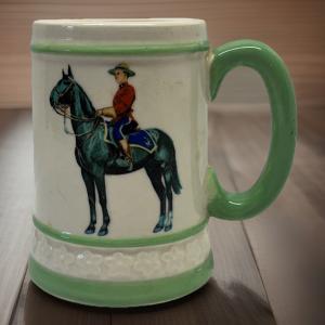 Vintage Canada Mug with Royal Mounted Police
