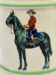 Vintage Canada Mug with Royal Mounted Police