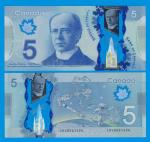 2013 Canada $5 Polymer Note - Rogers/Macklem