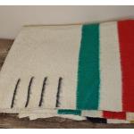 Hudson Bay Wool Blanket with Stripes, 70"x84