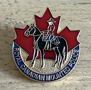 Royal Canadian Mounted Police Lapel Pin