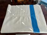 Hudson's Bay Blue and White 72x90 Blanket