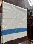 Hudson's Bay Blue and White 72x90 Blanket