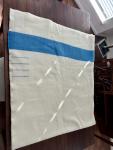 Hudson's Bay Blue and White 72x90 Blanket