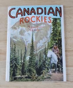 Canadian Rockies Vintage Souvenir Guide Booklet