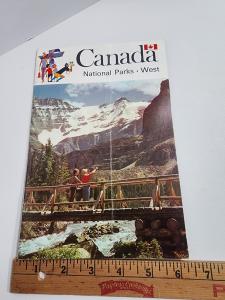 Canada West National Parks Vintage Guidebook
