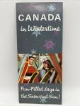 1960 Canada Winter Travel Guide Brochure