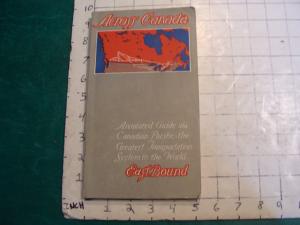 Vintage 1915 Canada Travel Guide Book