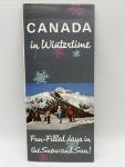 1960 Canada Winter Travel Guide Brochure