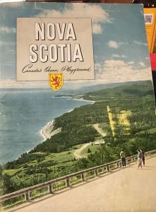 1950 Nova Scotia Travel Book with Vintage Photos
