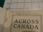 Vintage 1915 Canada Travel Guide Book