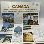 1960 Canada Winter Travel Guide Brochure
