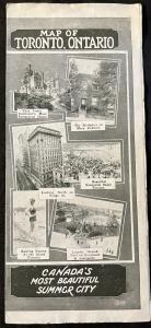 1926 Vintage Toronto Ontario Hotels Travel Brochure