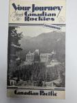 1934 Canadian Pacific Railway Rockies Travel Guide
