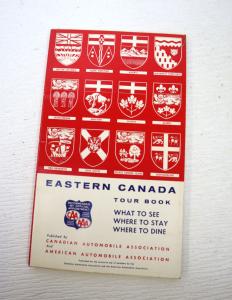 1967-68 Eastern Canada Vintage Travel Guide Book