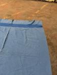 Vintage Hudson's Bay Blue Wool Blanket