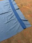Vintage Hudson's Bay Blue Wool Blanket