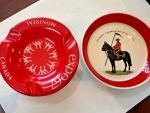 Vintage Canada Ashtray Set: Expo 67 & RCMP