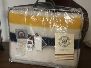 Hudson's Bay Company Vintage Millennium Blanket, Rare
