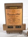 Canadian Club Whiskey Vintage Light-Up Sign