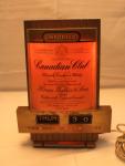 Canadian Club Whiskey Vintage Light-Up Sign
