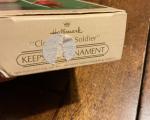 1984 Hallmark Clothespin Soldier Canadian Mountie Ornament
