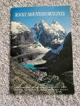 1969 Canadian Rockies Skyline Art Print