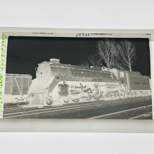 Canadian Pacific Railway Vintage Train Negative #2833
