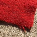 Hudson's Bay Wool Blanket - Red Black Stripes