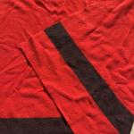 Hudson's Bay Wool Blanket - Red Black Stripes