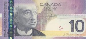 2005 Canada $10 Bank Note – Vintage Collector's Gem