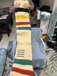Hudson’s Bay Vintage Wool Blanket Multi-Stripe