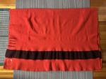 Hudson Bay Vintage Red Wool Blanket 58” x 78”