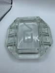 Vintage Canadian National Railway Glass Ashtray