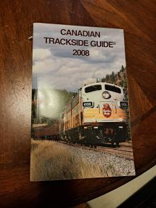 2008 Canadian Trackside Guide for Railroad Enthusiasts
