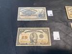 Lot of 12 Vintage Canadian Banknotes and Coins