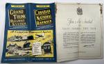 1940 Canadian National Railways Timetable and Maps