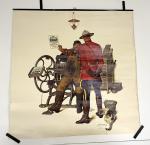 Friberg RCMP Vintage Printing Press Reward Poster