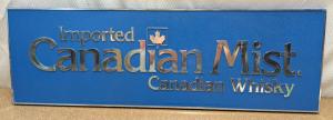 Canadian Mist Whiskey Vintage Wall Sign 28"x9