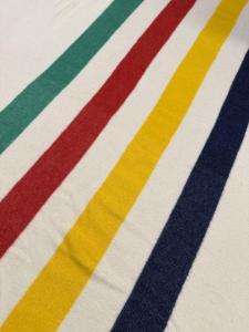 Hudson's Bay Vintage Wool Blanket Queen Size