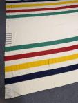 Hudson's Bay Vintage Wool Blanket Queen Size